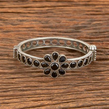 Delicate Kada With Oxidised Plating