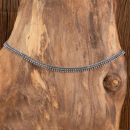 Classic Belt With Oxidised Plating