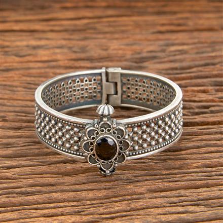 Classic Kada With Oxidised Plating