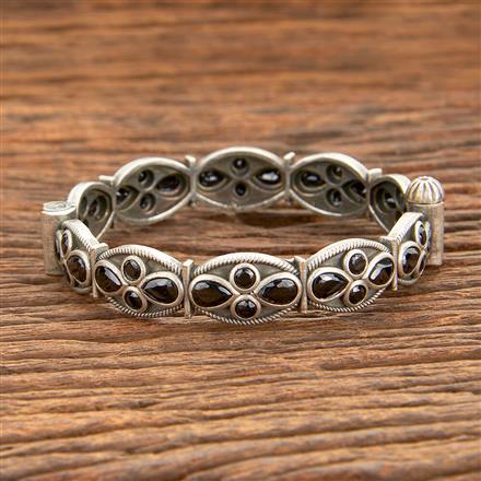 Classic Kada With Oxidised Plating