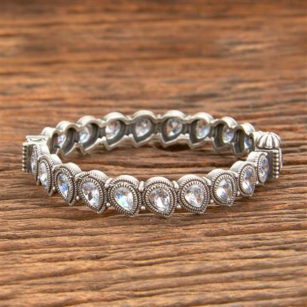 Classic Kada With Oxidised Plating