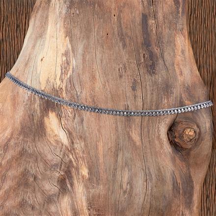 Classic Belt With Oxidised Plating