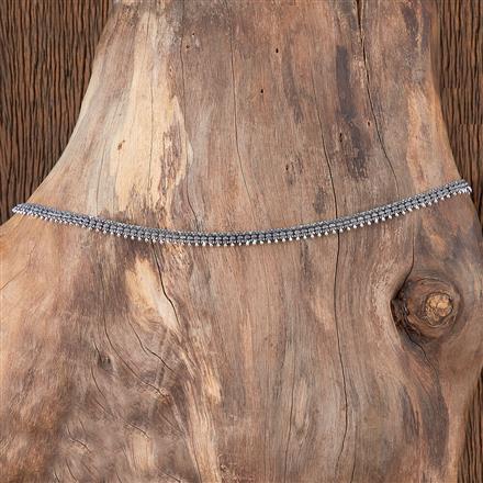 Classic Belt With Oxidised Plating