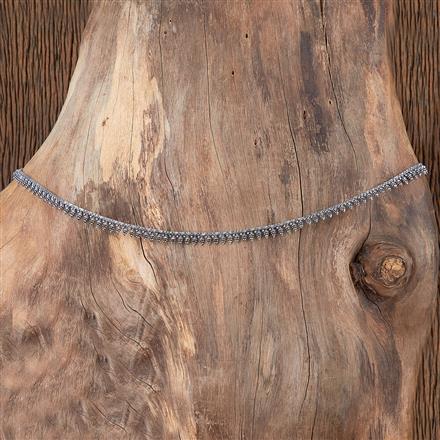 Classic Belt With Oxidised Plating