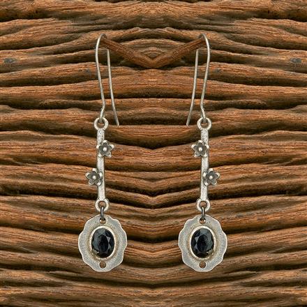 Oxidised Classic Earring With Oxidised Plating
