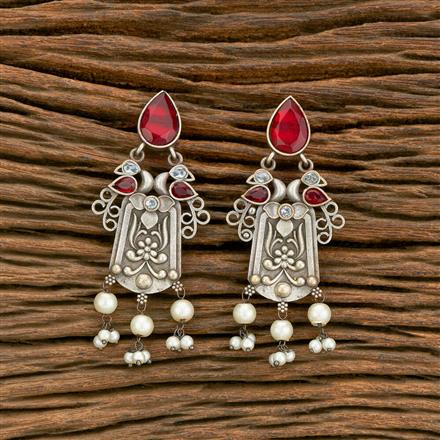 Oxidised Classic Earring With Oxidised Plating