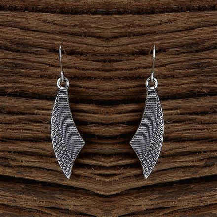 Hoops Earring With Oxidised Plating