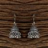 Jhumki With Oxidised Plating