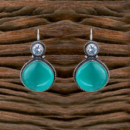 Classic Earring With Oxidised Plating