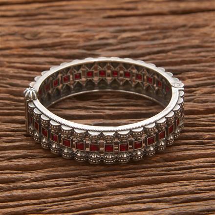 Openable Kada With Oxidised Plating