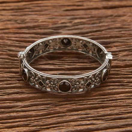 Classic Kada With Oxidised Plating