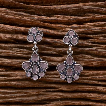 Classic Earring With Oxidised Plating