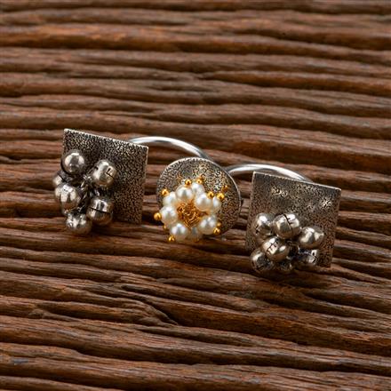 Classic Ring With Oxidised Plating