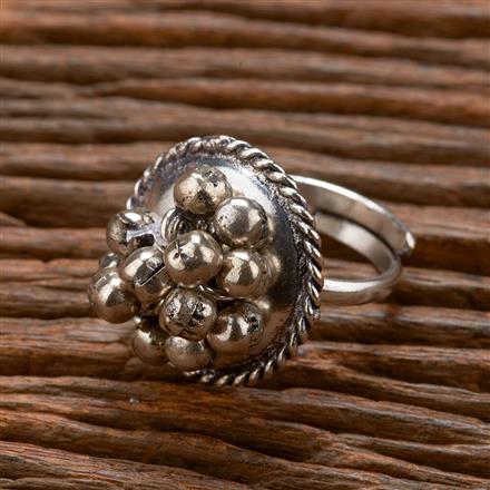 Classic Ring With Oxidised Plating