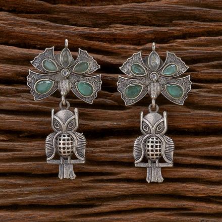 Trendy Earring With Oxidised Plating