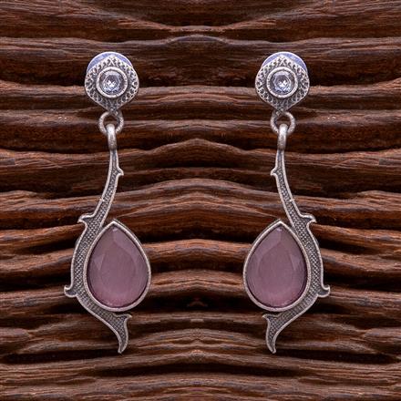 Classic Earring With Oxidised Plating