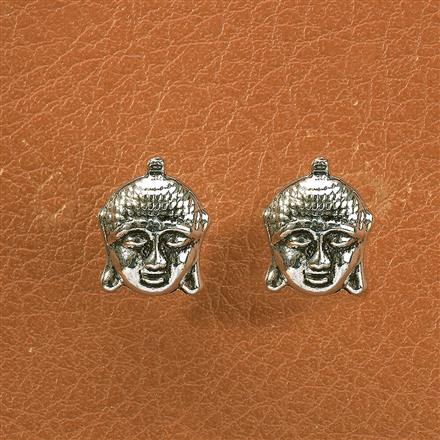 Delicate Earring With Oxidised Plating