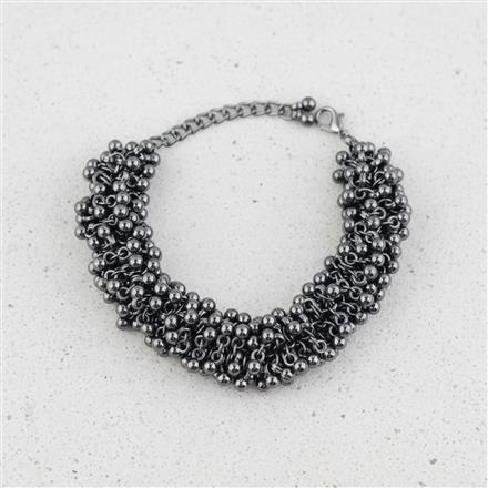 Oxidised Classic Bracelet With Black Plating