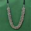Oxidised Classic Necklace With Mehndia Plating