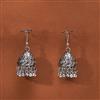 Jhumki With Oxidised Plating
