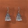 Jhumki With Oxidised Plating