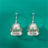 Jhumki With Oxidised Plating