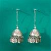 Jhumki With Oxidised Plating