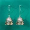 Jhumki With Oxidised Plating