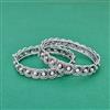 Openable Bangles With Oxidised Plating