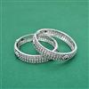 Openable Bangles With Oxidised Plating