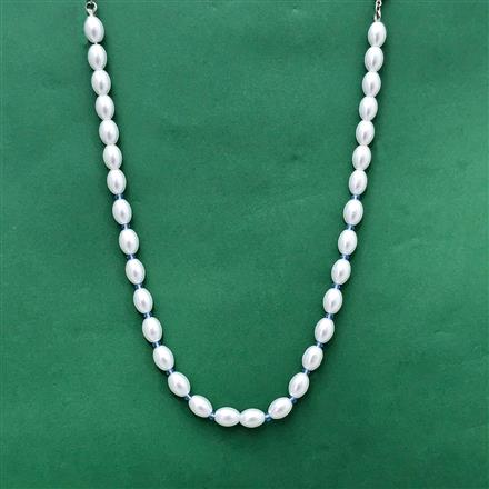 Mala Necklace With Oxidised Plating