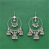 Classic Earring With Oxidised Plating