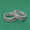 Openable Bangles With Oxidised Plating