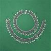Moti Payal With Oxidised Plating