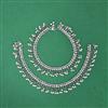 Moti Payal With Oxidised Plating