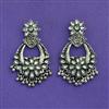 Classic Earring With Oxidised Plating