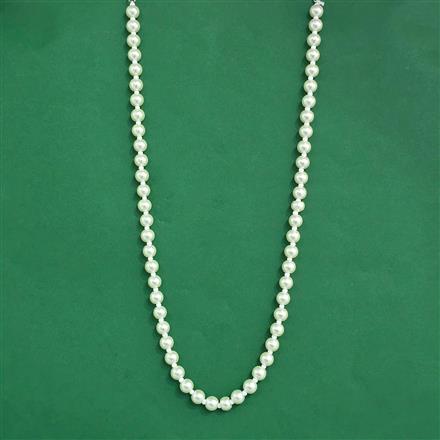 Western Mala Necklace With Rhodium Plating
