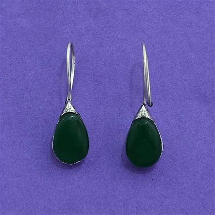 Hoops Earring With Oxidised Plating
