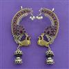 Oxidised Earcuff With 2 Tone Plating