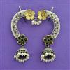 Oxidised Earcuff With 2 Tone Plating