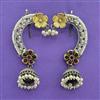 Oxidised Earcuff With 2 Tone Plating