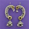 Oxidised Earcuff With 2 Tone Plating