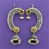 Oxidised Earcuff With 2 Tone Plating