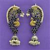Oxidised Earcuff With 2 Tone Plating