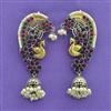Oxidised Earcuff With 2 Tone Plating