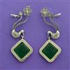 Classic Earring With Oxidised Plating