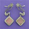 Classic Earring With Oxidised Plating