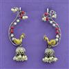 Oxidised Earcuff With 2 Tone Plating