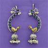 Oxidised Earcuff With 2 Tone Plating