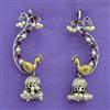 Oxidised Earcuff With 2 Tone Plating